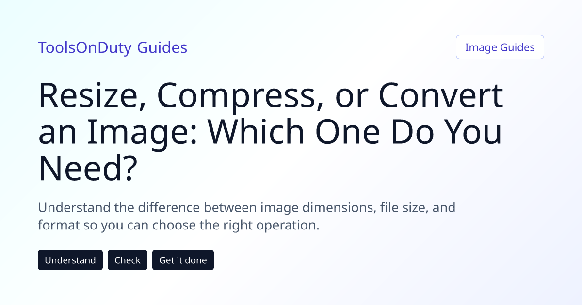 Image dimensions, file size, and format shown as separate controls