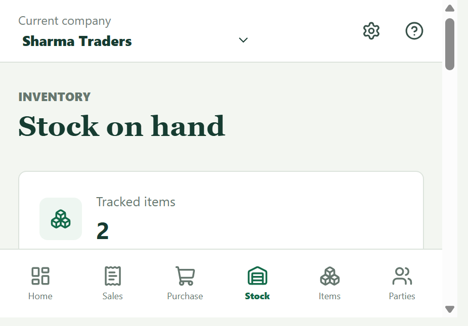 ApnaGST inventory and stock ledger